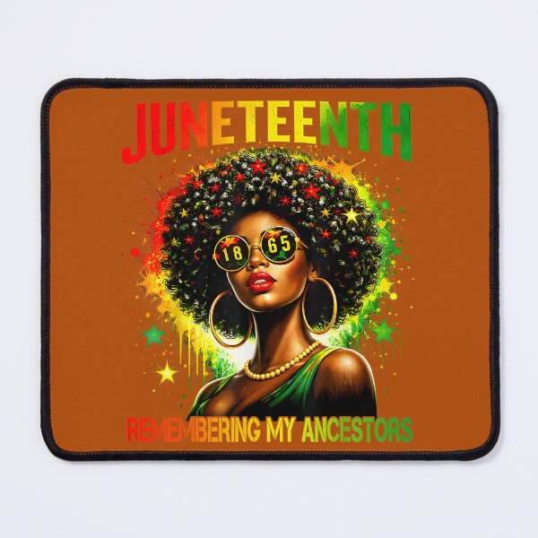 Item preview, Black Women Freedom Juneteenth 1865 Remembering My Ancestors designed and sold by Mjayshop.