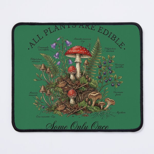 Item preview, All Plants are Edible Some Only Once Funny Botany Gardeners designed and sold by whimsymadhu.