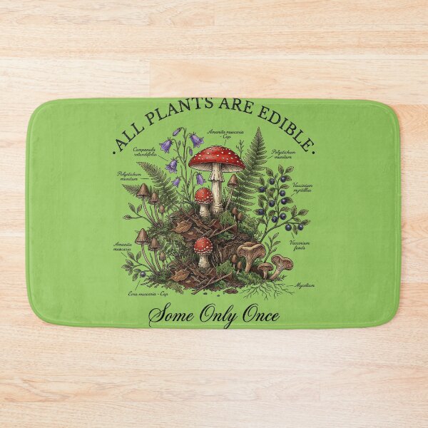Item preview, All Plants are Edible Some Only Once Funny Botany Gardeners designed and sold by whimsymadhu.