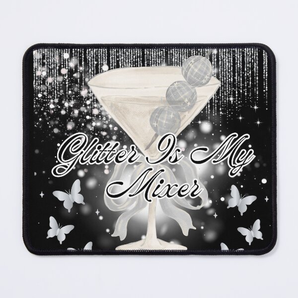 Item preview, Glitter quote martini designed and sold by Tipsycherryy.