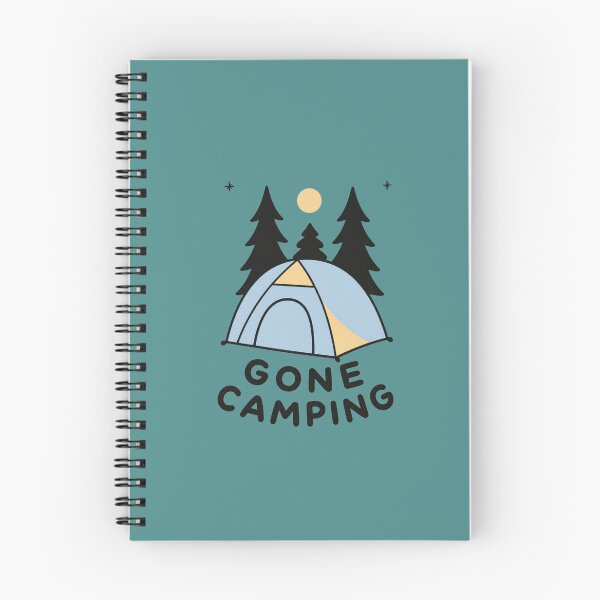 Item preview, Gone Camping Retro Tent Night Forest Funny Camping Lover designed and sold by bosamji.