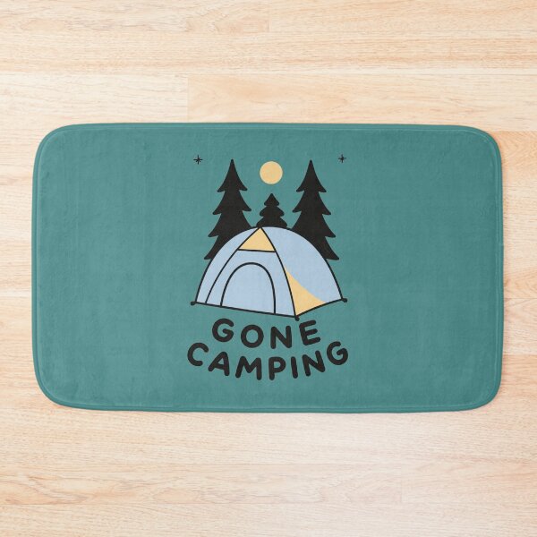 Item preview, Gone Camping Retro Tent Night Forest Funny Camping Lover designed and sold by bosamji.