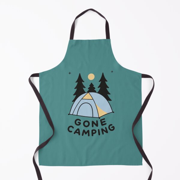 Item preview, Gone Camping Retro Tent Night Forest Funny Camping Lover designed and sold by bosamji.