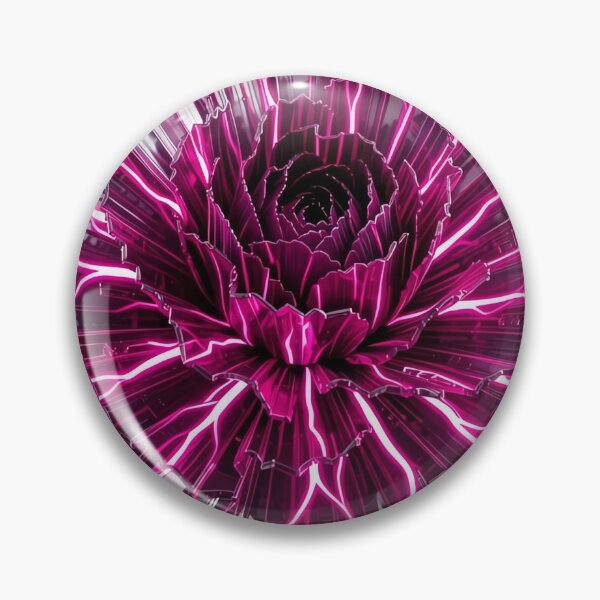 Item preview, Cyber Carnation - Astro-Botanical Plasma Specimen designed and sold by BGM by AI.