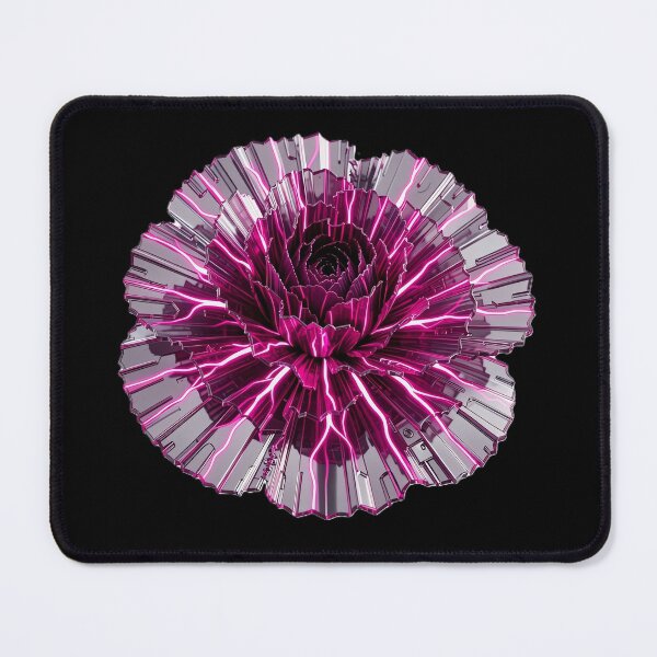 Item preview, Cyber Carnation - Astro-Botanical Plasma Specimen designed and sold by BGM by AI.