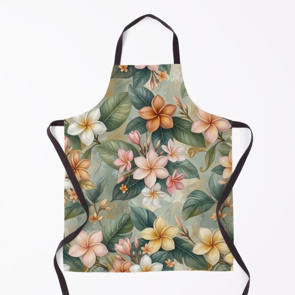 Item preview, Hawaiian Plumerias Abstract Pattern designed and sold by Eclectic Monkey.
