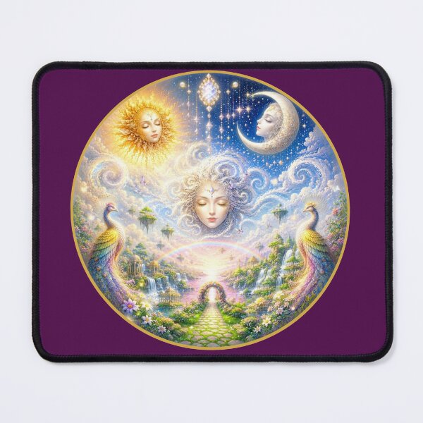 Item preview, Celestial Harmony – Sun, Moon and the Garden of Dreams designed and sold by sunbowjp stadio.