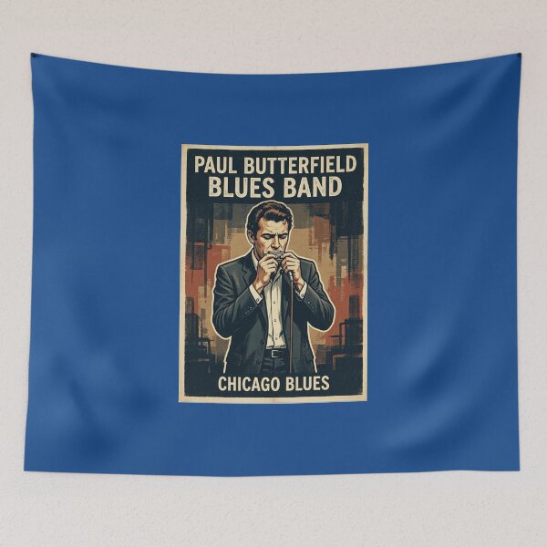 Item preview, Paul Butterfield Blues Band Poster designed and sold by Halifaxartguy.