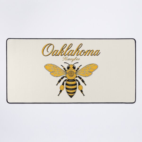 Item preview, Oklahoma Honeybee State Insect Poster designed and sold by The-Drip-Studio.
