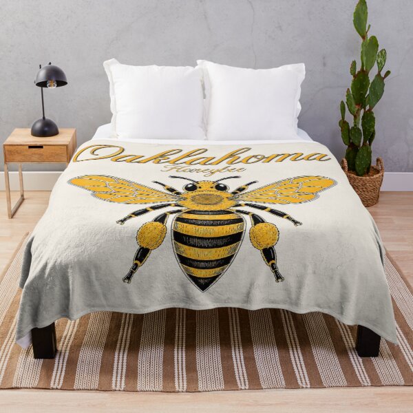 Item preview, Oklahoma Honeybee State Insect Poster designed and sold by The-Drip-Studio.
