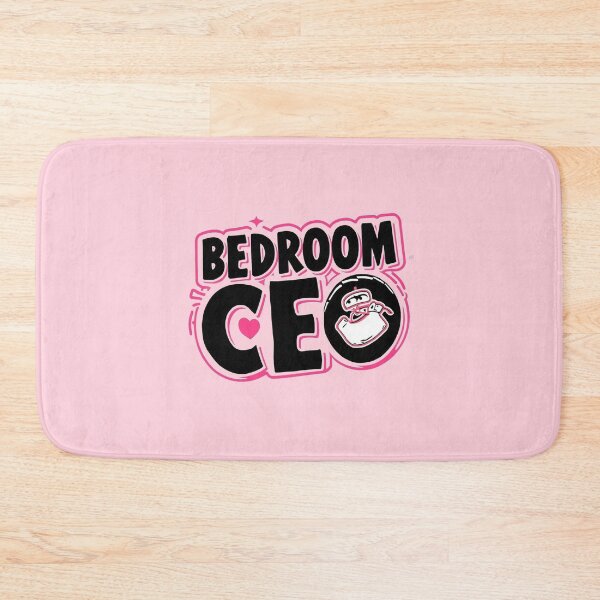 Item preview, Bedroom CEO Funny Work From Home Introvert Boss Pink Aesthetic designed and sold by ConfuseLab Alt.