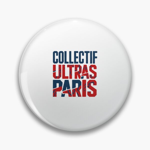 Item preview, Collectif Ultras Paris PSG Red Blue Typography Art designed and sold by qijuredazima.
