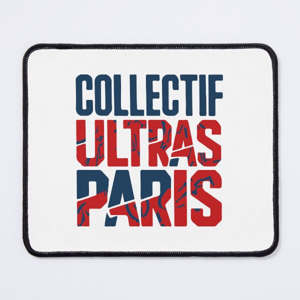 Item preview, Collectif Ultras Paris PSG Red Blue Typography Art designed and sold by qijuredazima.