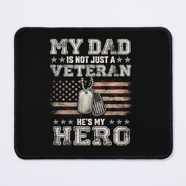 Item preview, My Dad Is Not Just A Veteran Hes My Hero Patriotic Design designed and sold by Osstaramilua.
