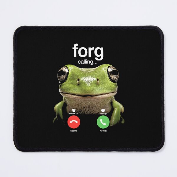 Item preview, Frog Calling Funny Frog Meme Incoming Call Aesthetic Design designed and sold by MiALopezArt.