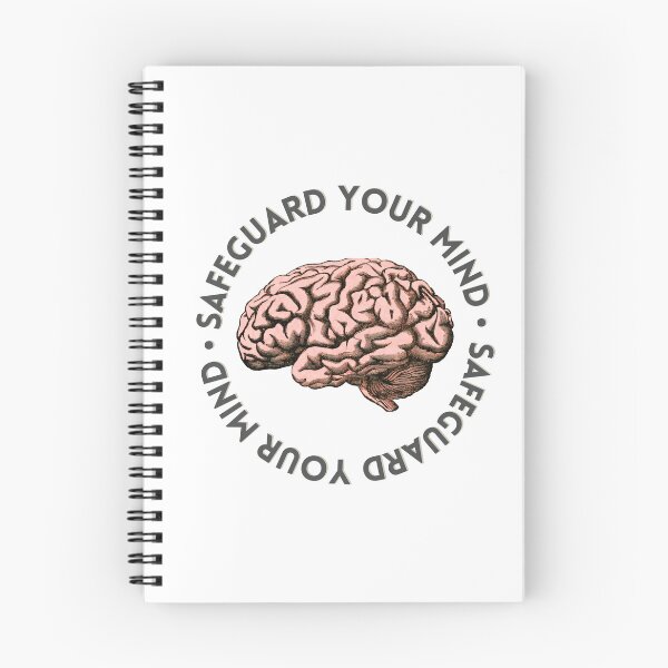 Item preview, Safeguard Your Mind Retro Typography Sage Green designed and sold by Paradise JW Graphics & Gifts.