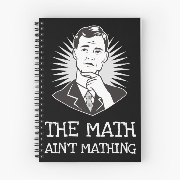 Item preview, The Math Ain't Mathing designed and sold by Giddy Bear Gifts.