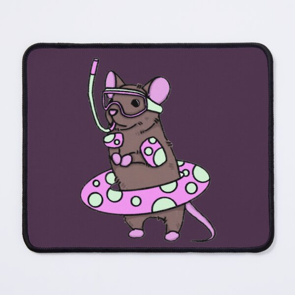 Item preview, Purple Swimming Mouse designed and sold by myfiOriginals.