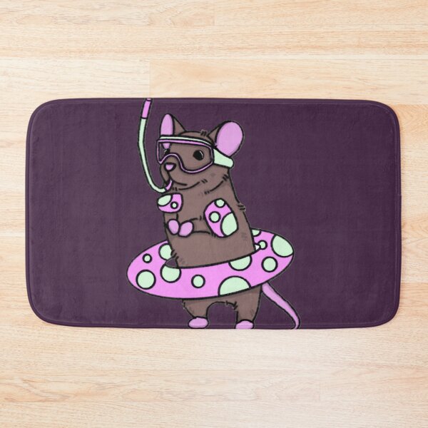 Item preview, Purple Swimming Mouse designed and sold by myfiOriginals.