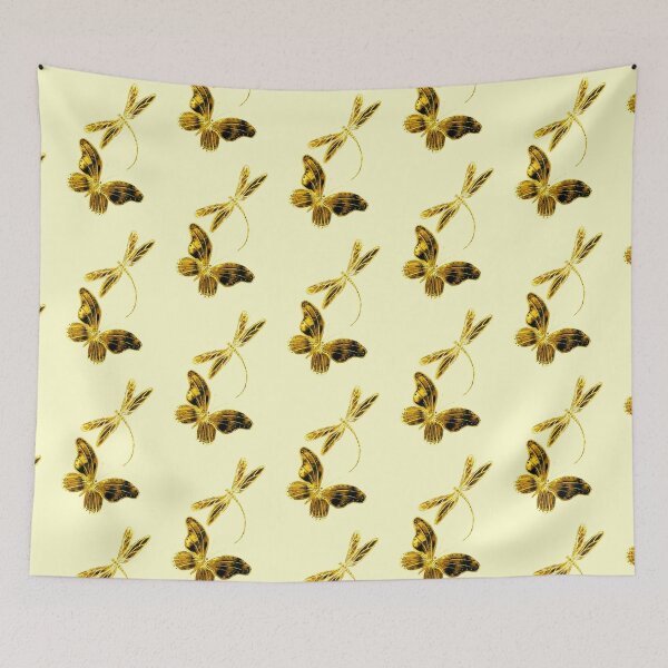 Item preview, Golden Butterfly and Dragonfly designed and sold by Linda Callaghan.