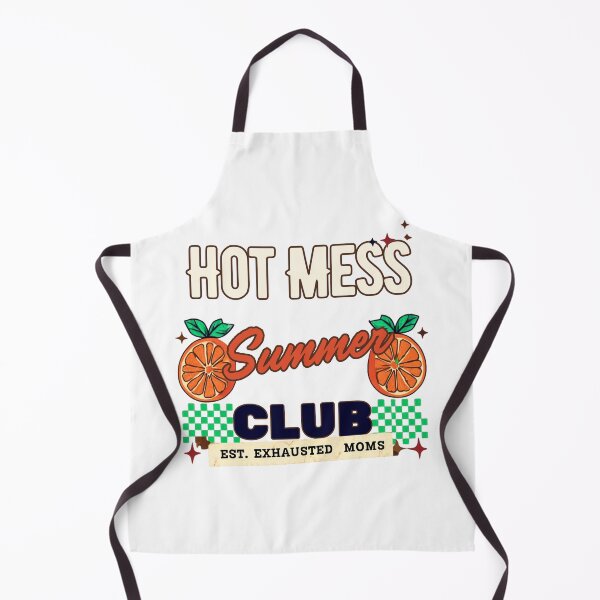 Item preview, Hot Mess Summer Club Sticker | Funny Summer Mom Sticker | Beach Vibes designed and sold by CoffeeNChaosConcepts.