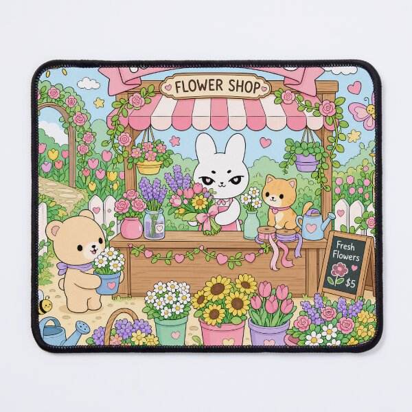 Item preview, Kokorii Land Kawaii Flower Shop designed and sold by kokoriiland.