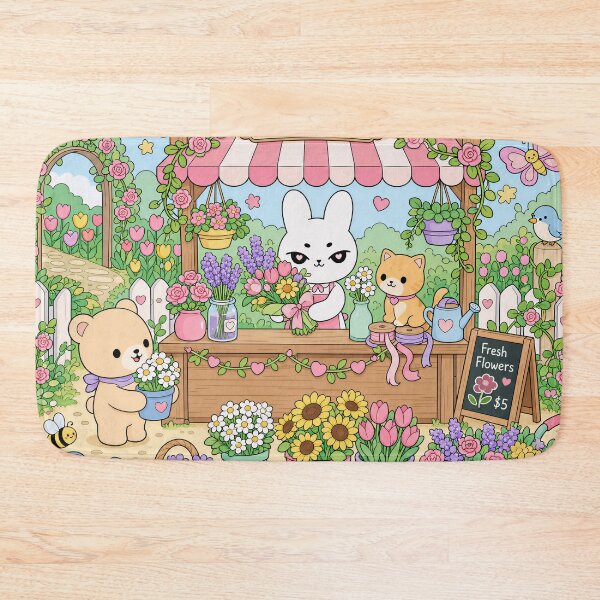 Item preview, Kokorii Land Kawaii Flower Shop designed and sold by kokoriiland.