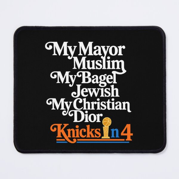 Item preview, My Mayor Is Muslim Bagel Jewish Knicks In 4 Quote designed and sold by Jeen Couse Drawing 2026.