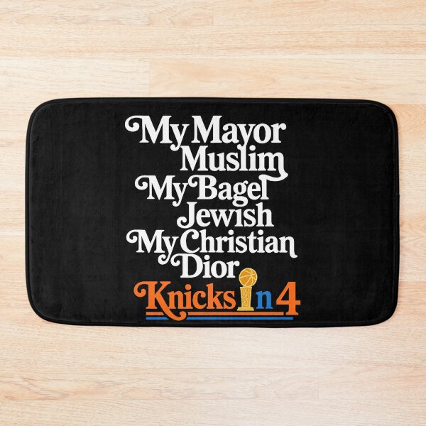 Item preview, My Mayor Is Muslim Bagel Jewish Knicks In 4 Quote designed and sold by Jeen Couse Drawing 2026.