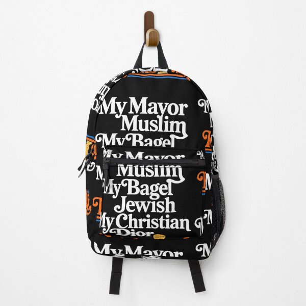 Item preview, My Mayor Is Muslim Bagel Jewish Knicks In 4 Quote designed and sold by Jeen Couse Drawing 2026.