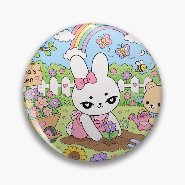 Item preview, Momoha's Garden Kawaii Bunny Friends designed and sold by kokoriiland.