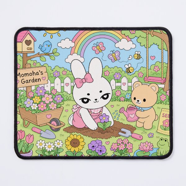 Item preview, Momoha's Garden Kawaii Bunny Friends designed and sold by kokoriiland.