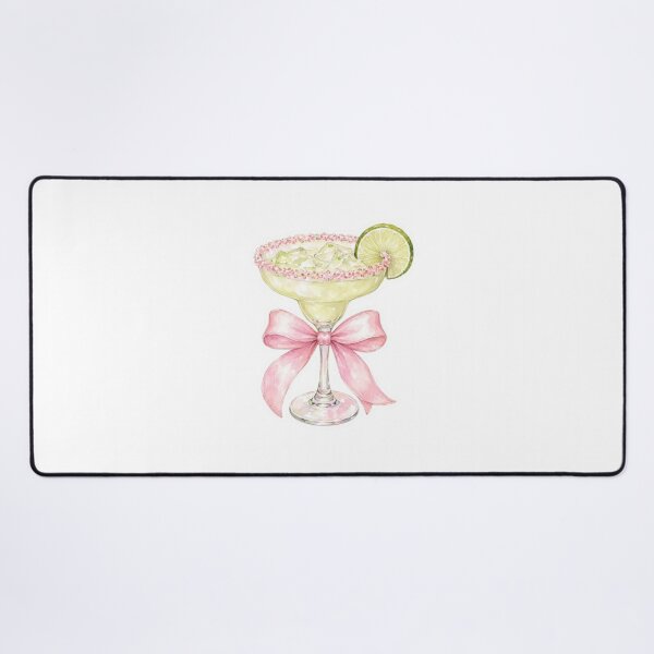 Item preview, Coquette Margarita Pink Bow Sticker designed and sold by CoquetteBySofia.