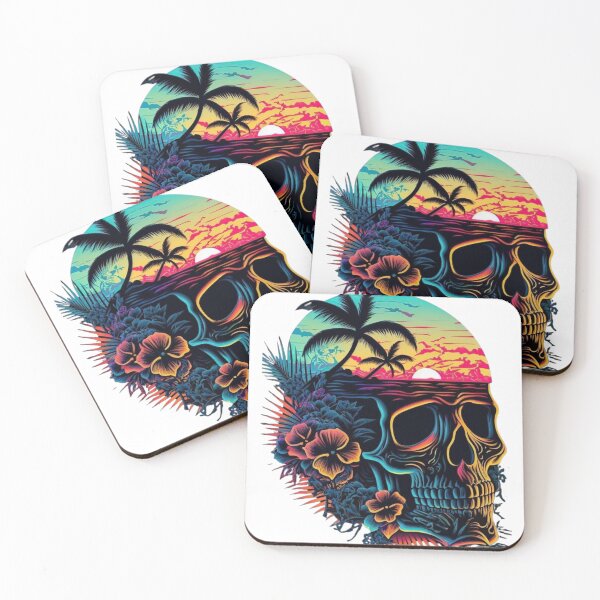 Item preview, Tropical Skull Island Sunset  designed and sold by CREATIVO STUDIO.