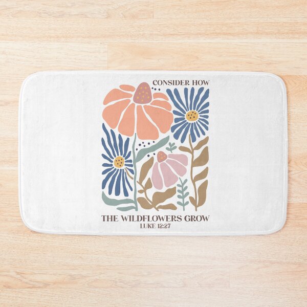Item preview, Consider How The Wildflowers Grow | Boho Graphics designed and sold by DelicateBalance.