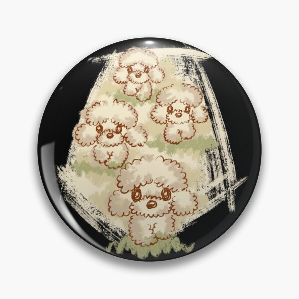 Item preview, Four Toy Poodles are walking designed and sold by Toru Sanogawa.