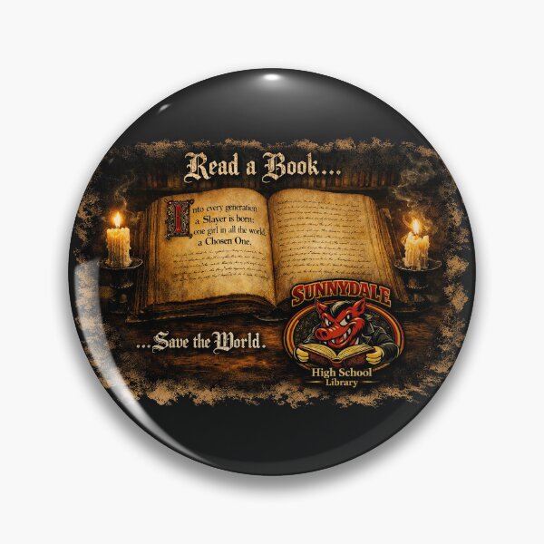 Item preview, Sunnydale High School Library - Read a Book... Save the World designed and sold by Omaha Jones T-Shirts and More.
