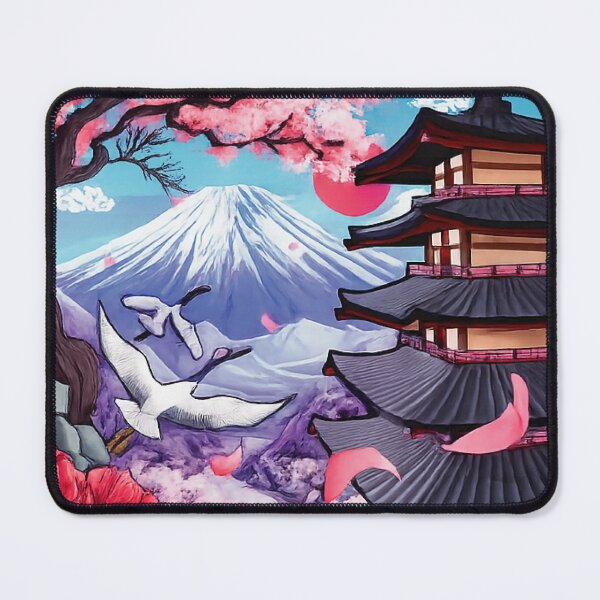 Item preview,  Pagoda temple next to Mount Fuji designed and sold by JarquinDD.