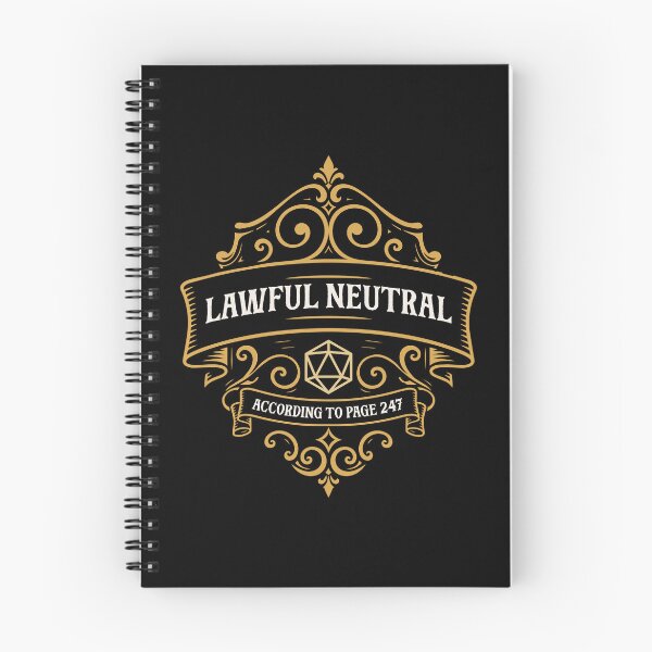 Item preview, Lawful Neutral According to Page 247 designed and sold by pixeptional.