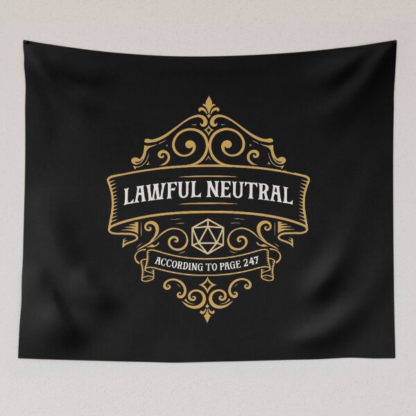 Item preview, Lawful Neutral According to Page 247 designed and sold by pixeptional.