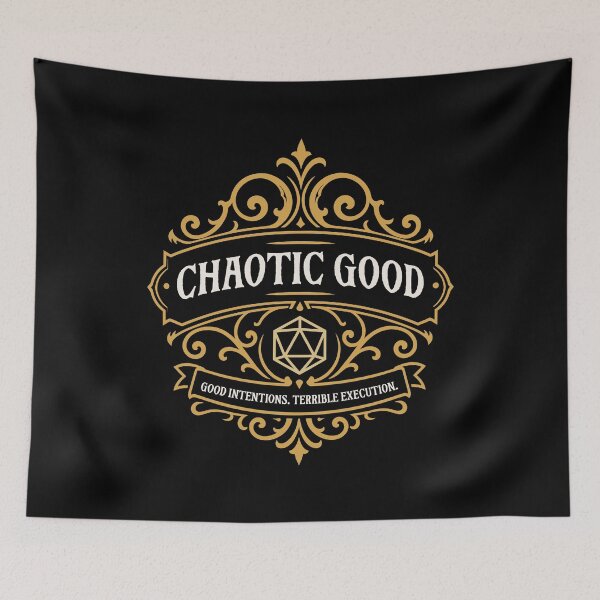 Item preview, Chaotic Good Good Intentions Terrible Execution designed and sold by pixeptional.