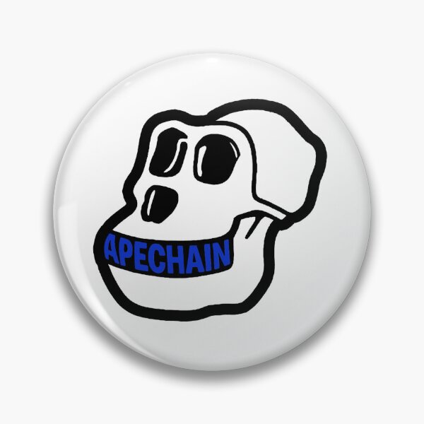 Item preview, APECHAIN Skull – Minimal Crypto Streetwear Graphic designed and sold by SeriouslyArtistical.