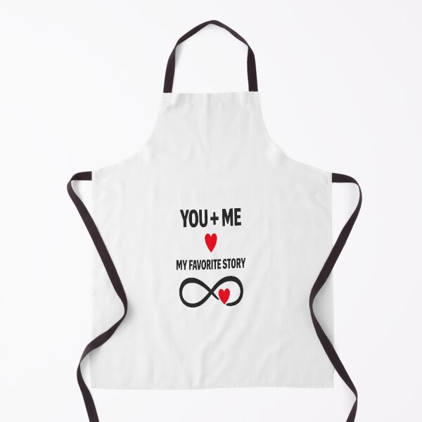 Item preview, You + Me My Favorite Story Infinity Heart Minimalist Romantic Design designed and sold by Lovestickerco.