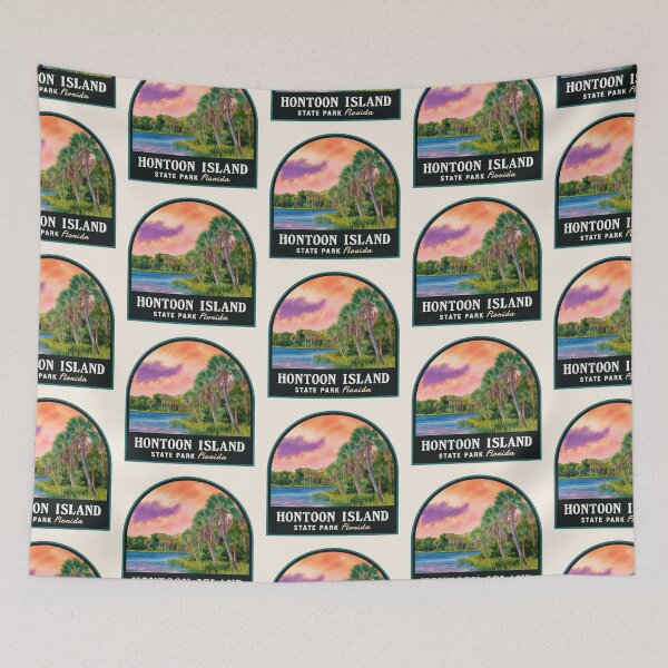 Item preview, Hontoon Island State Park (Florida), USA designed and sold by PinkandP.