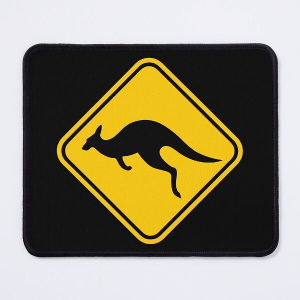 Item preview, Kangaroo Warning Sign designed and sold by reqinazasmine.