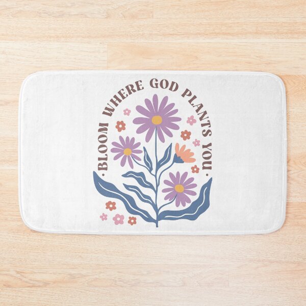 Item preview, Bloom Where God Plants You | Boho Graphics designed and sold by DelicateBalance.