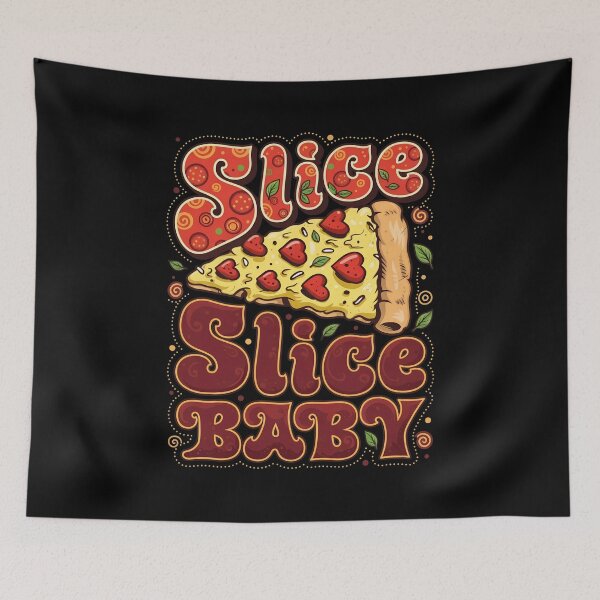 Item preview, Pizza Slice Slice Baby Funny Italian Food Lovers designed and sold by MinimalistMuses.