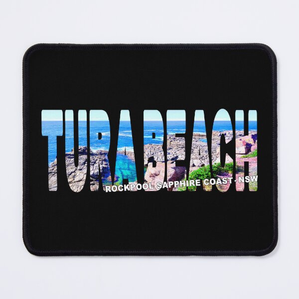 Item preview, TURA BEACH Rockpool Sapphire Coast NSW - Merimbula Stunning Sunny Day designed and sold by Adam Gormley.
