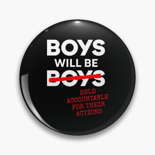 Item preview, Boys Will Be Held Accountable for Their Actions designed and sold by reqinazasmine.