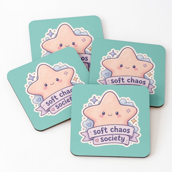 Item preview, Fluffy sea pancakes Soft Chaos Society designed and sold by logicfun.